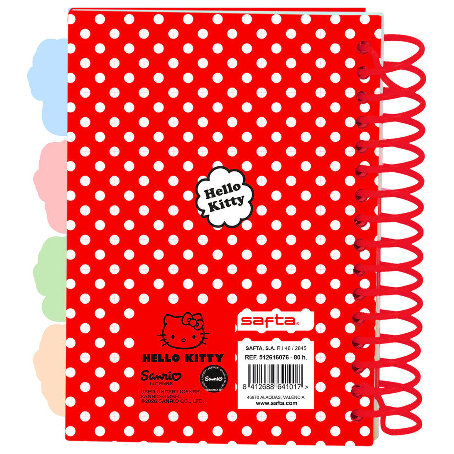 Hello Kitty A6 zápisník fotografii produktu