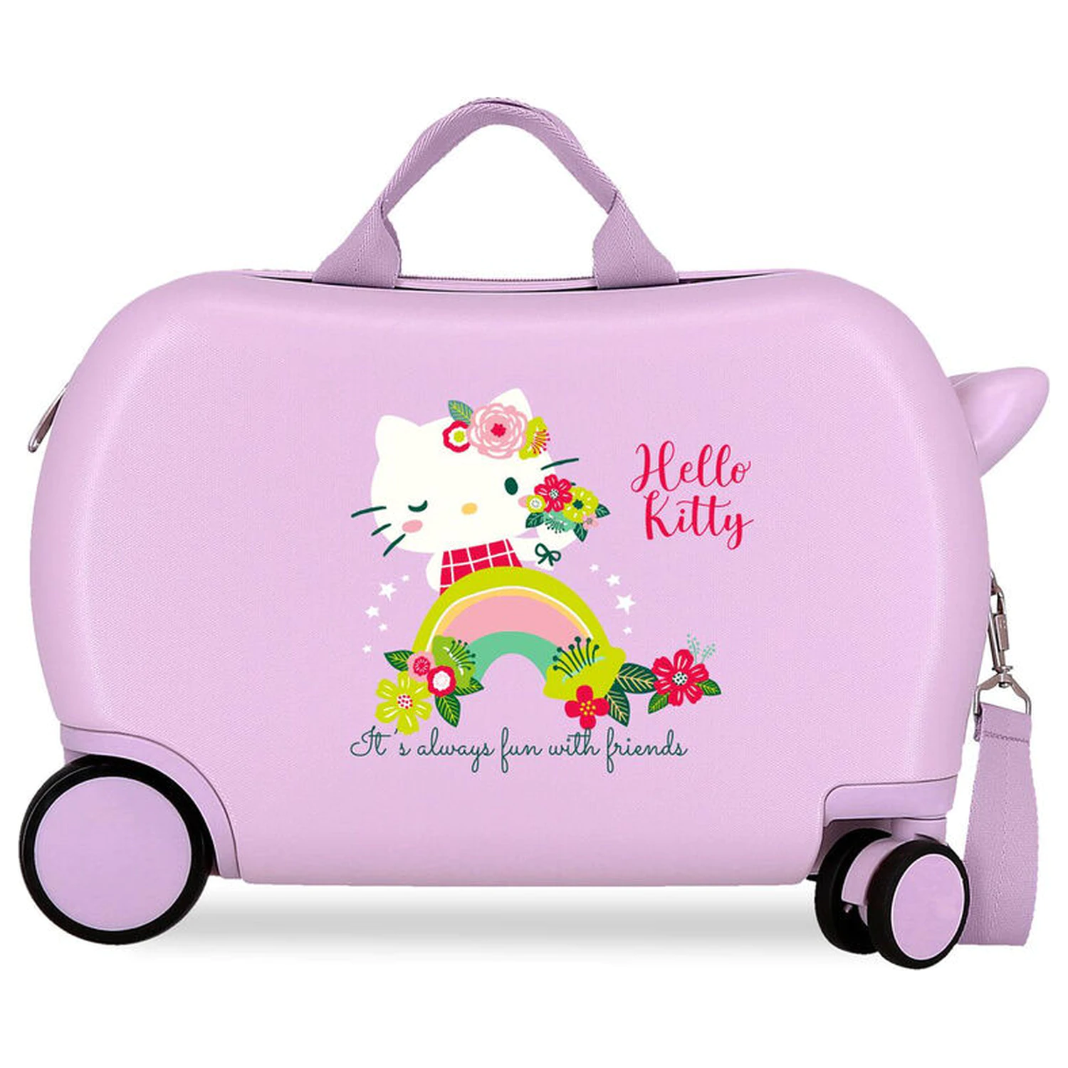 Hello Kitty Always Fun With Friends ABS cestovní kufr na kolečkách 45cm fotografii produktu