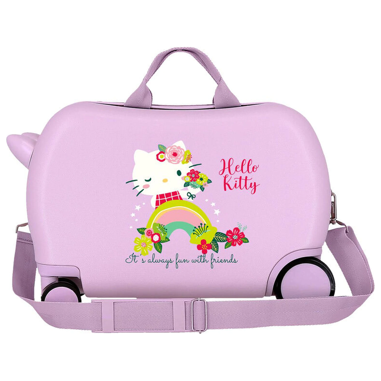 Hello Kitty Always Fun With Friends ABS cestovní kufr na kolečkách 45cm fotografii produktu