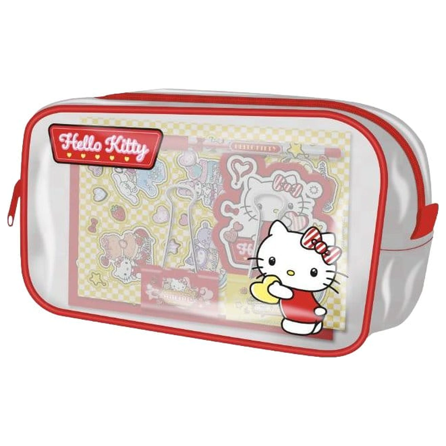 Hello Kitty and Friends Transparentní sada penálů verze American Diner fotografii produktu