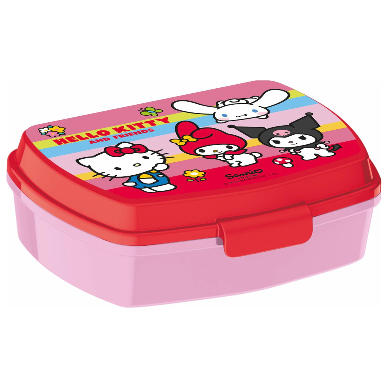 Hello Kitty and Friends Legrační plastový box na sendviče fotografii produktu