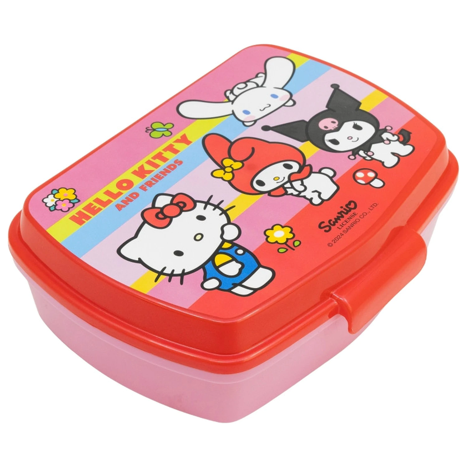 Hello Kitty and Friends Legrační plastový box na sendviče fotografii produktu