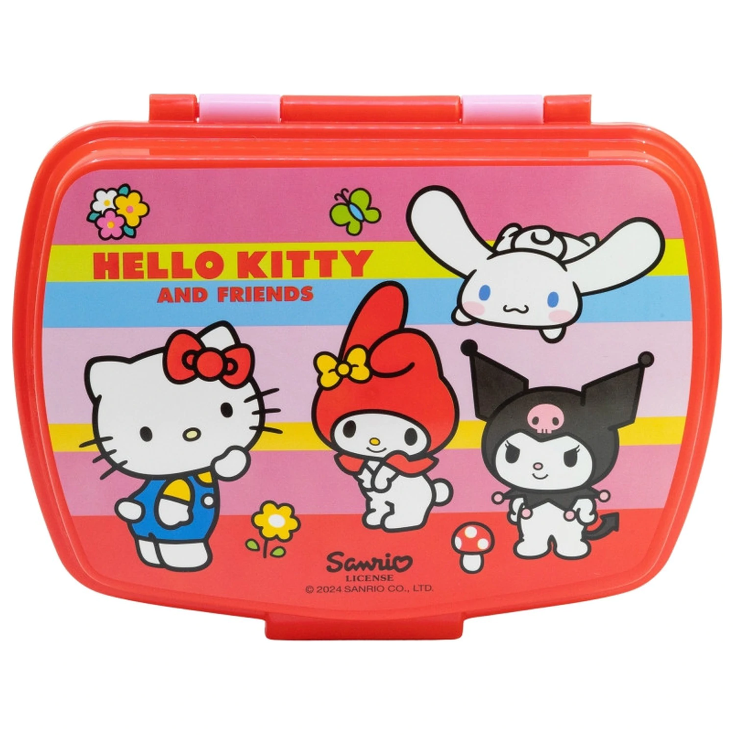 Hello Kitty and Friends Legrační plastový box na sendviče fotografii produktu