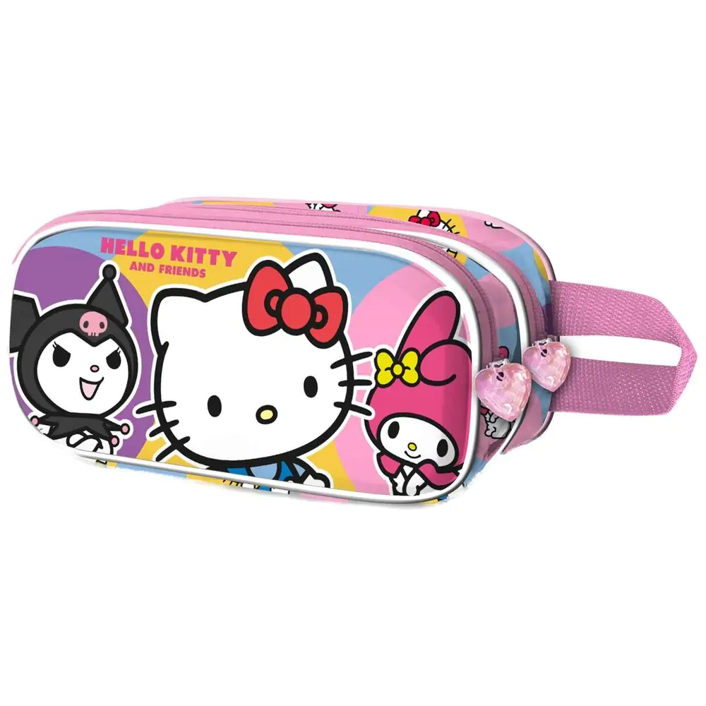 Pouzdro na tužky Hello Kitty and Friends Happy double 3D fotografii produktu