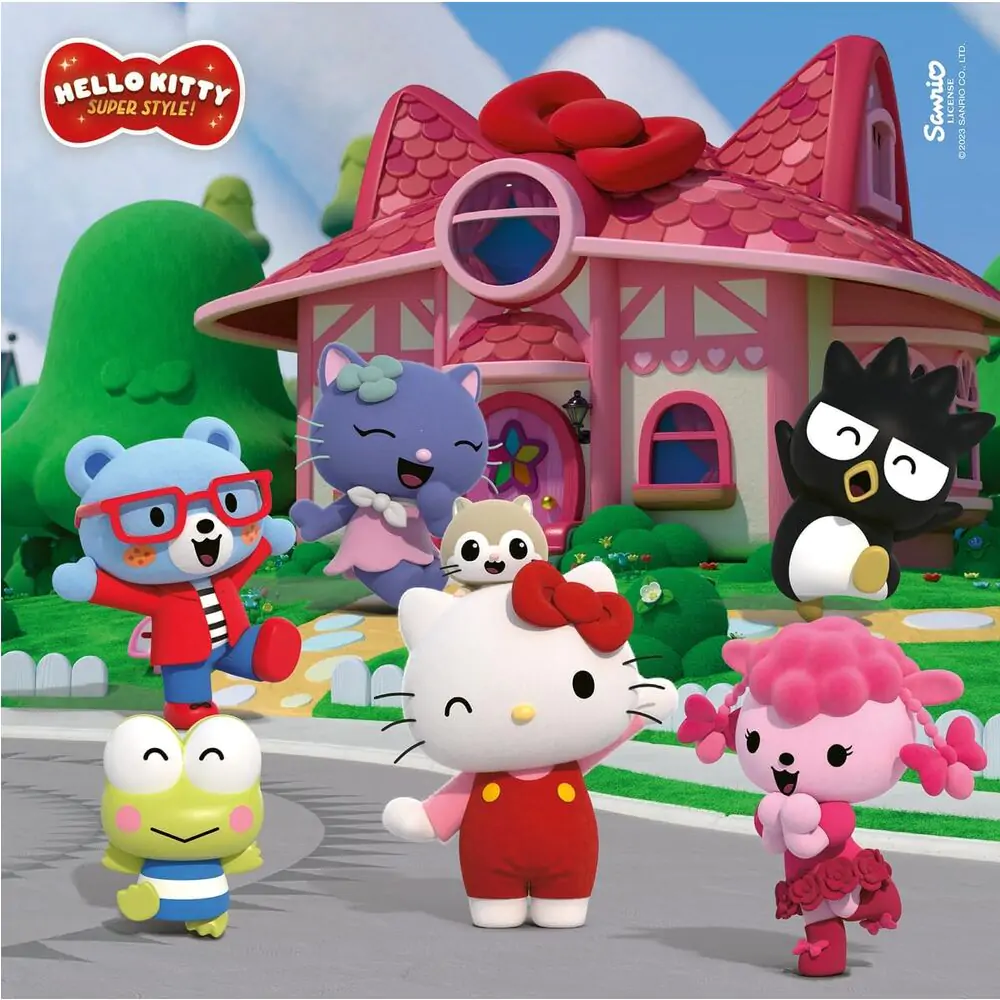 Hello Kitty and Friends Hello Kitty puzzle 3x49 dílků fotografii produktu