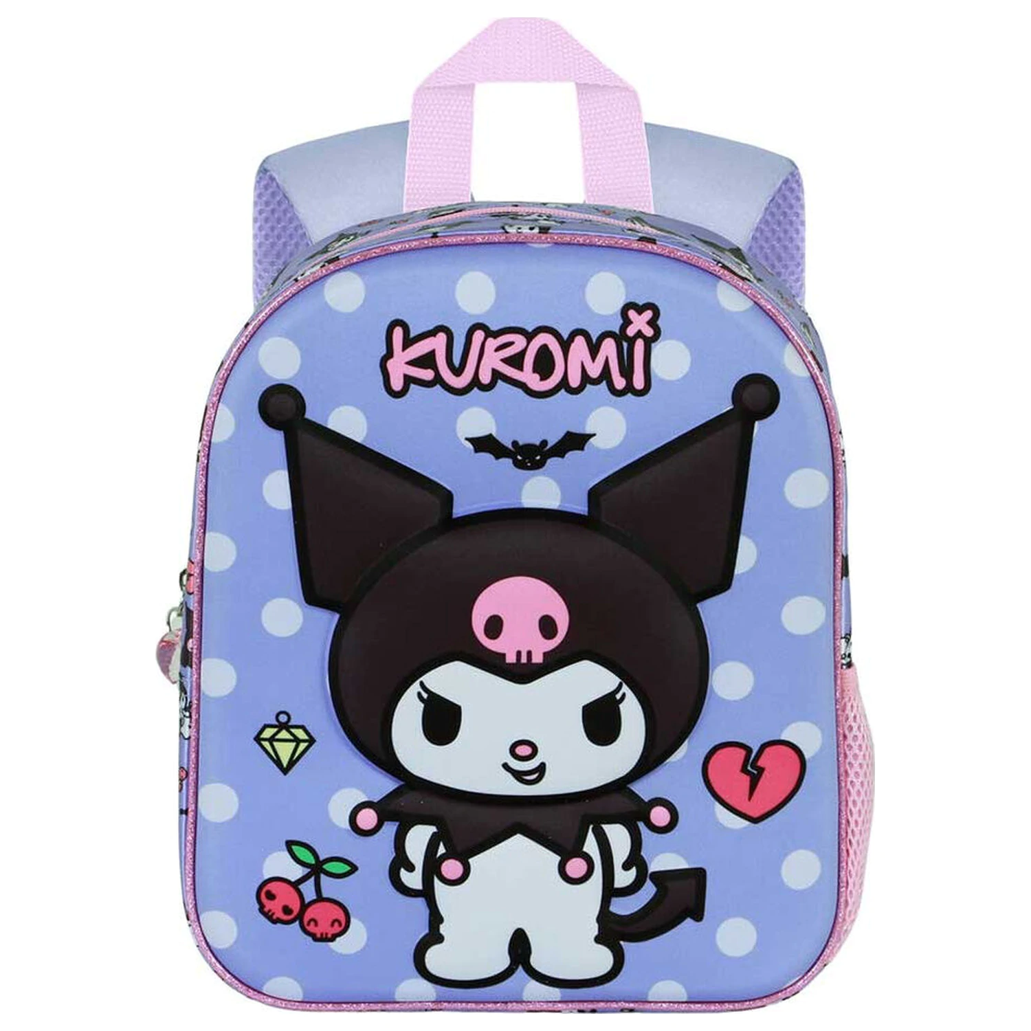 Hello Kitty and Friends Kuromi Rebel 3D batoh 30 cm fotografii produktu