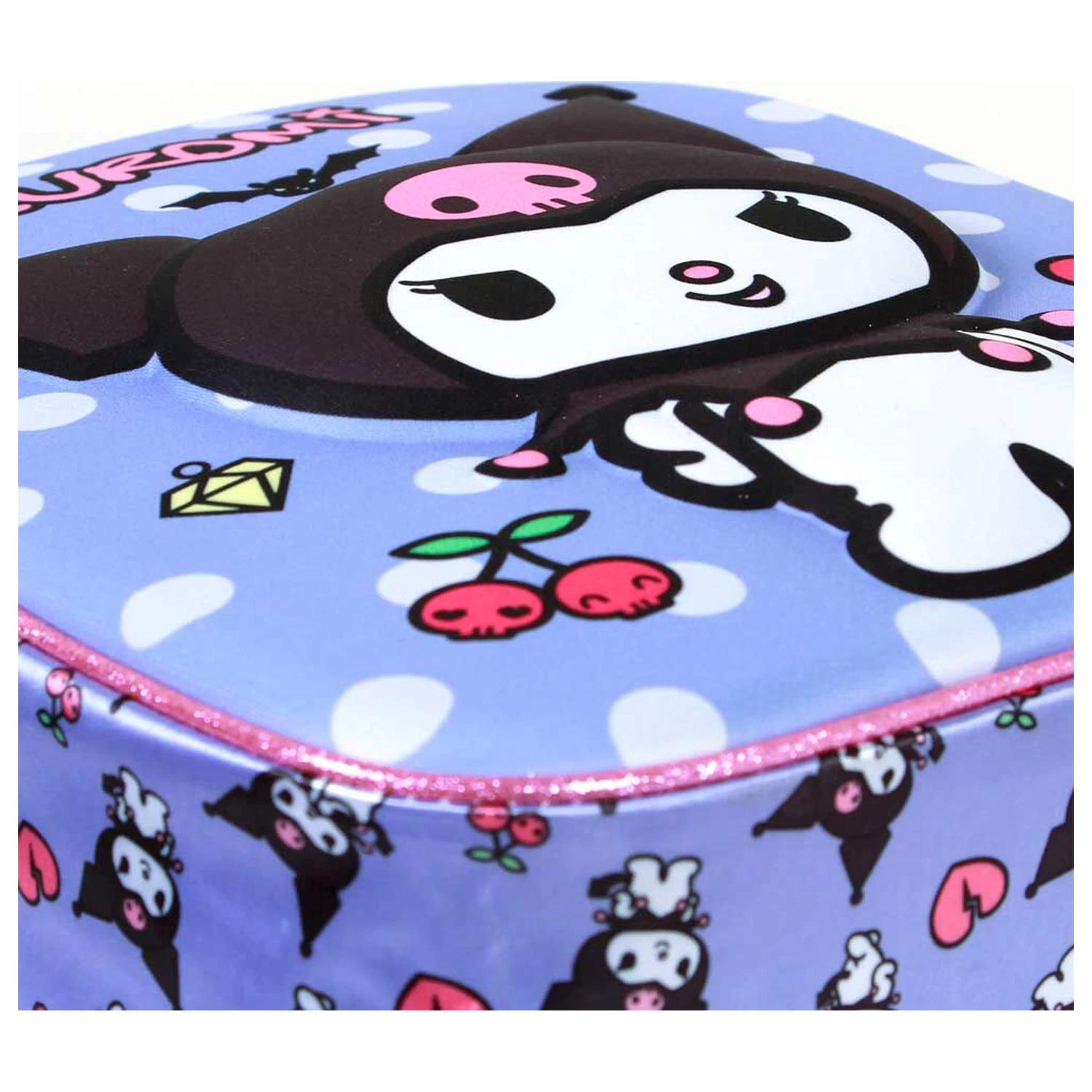 Hello Kitty and Friends Kuromi Rebel 3D batoh 30 cm fotografii produktu