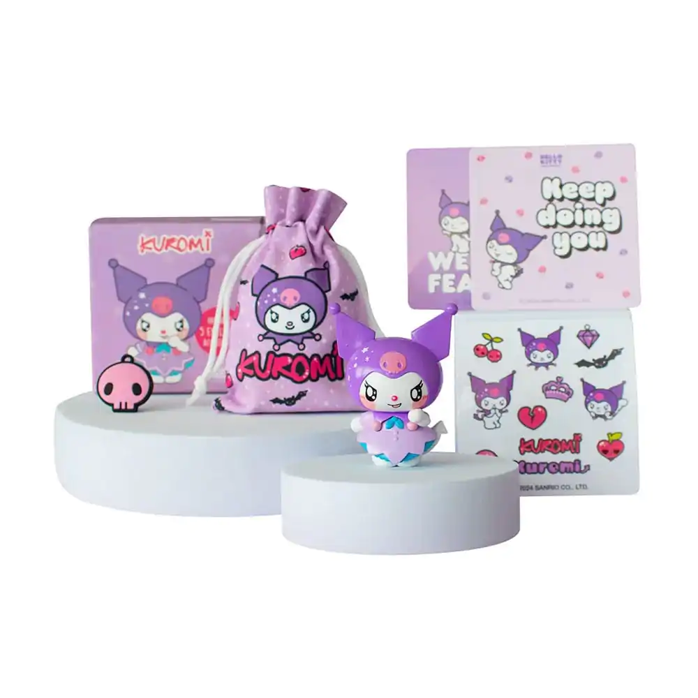 Hello Kitty and Friends Mini figurka Kuromi 6 cm fotografii produktu