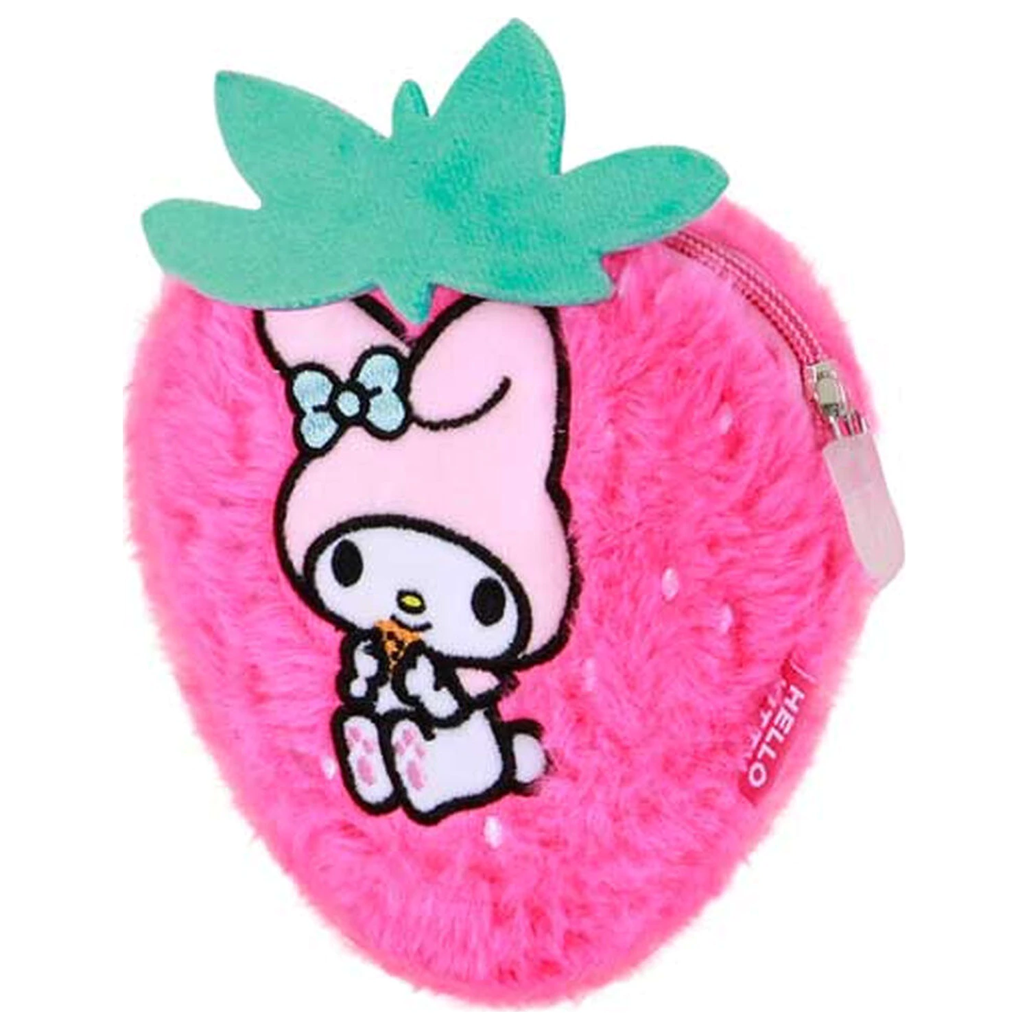 Hello Kitty and Friends My Melody jahodová peněženka fotografii produktu