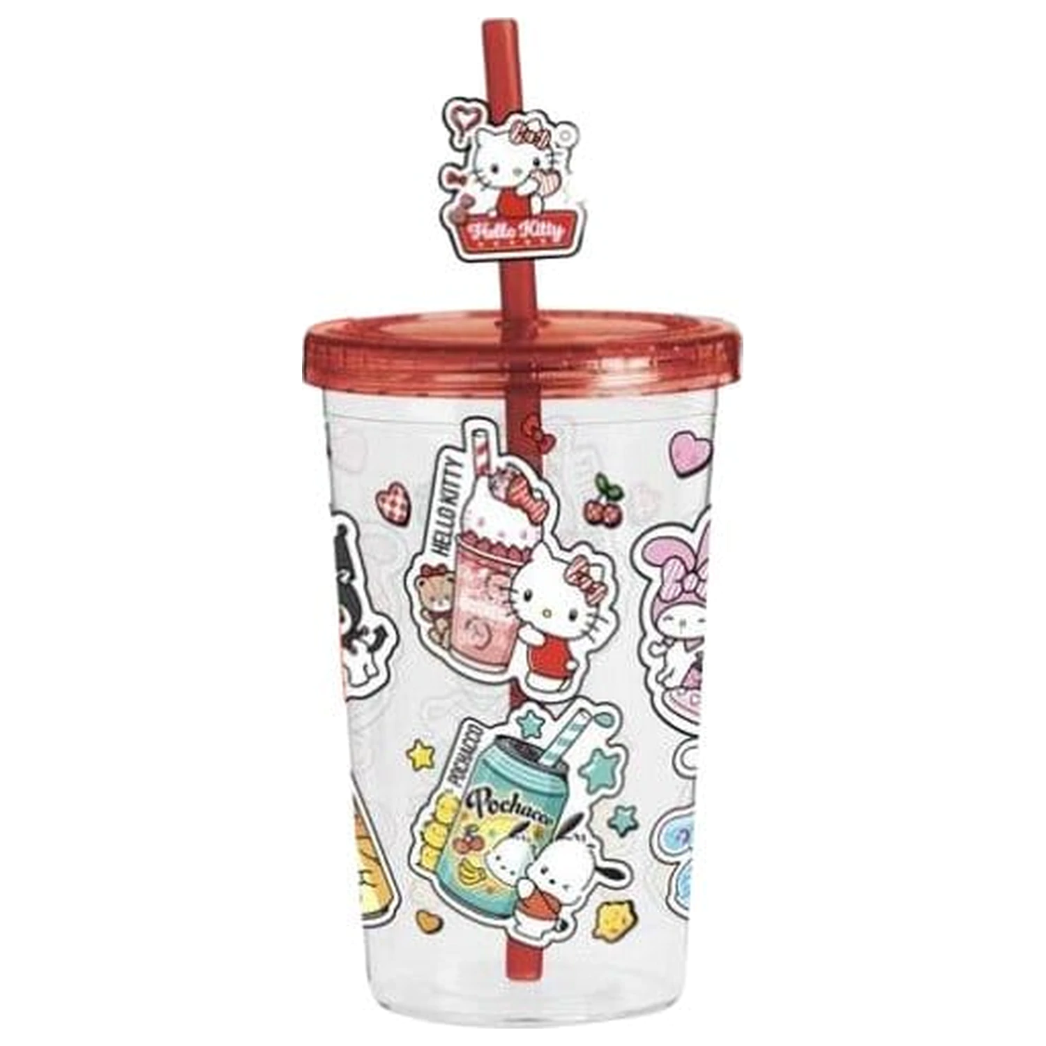 Hello Kitty and Friends Tumbler s brčkem American Diner verze fotografii produktu