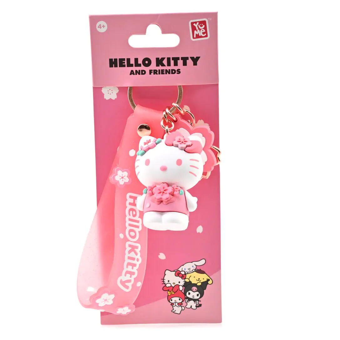 Hello Kitty a přátelé Sanrio Sakura Hello Kitty klíčenka fotografii produktu