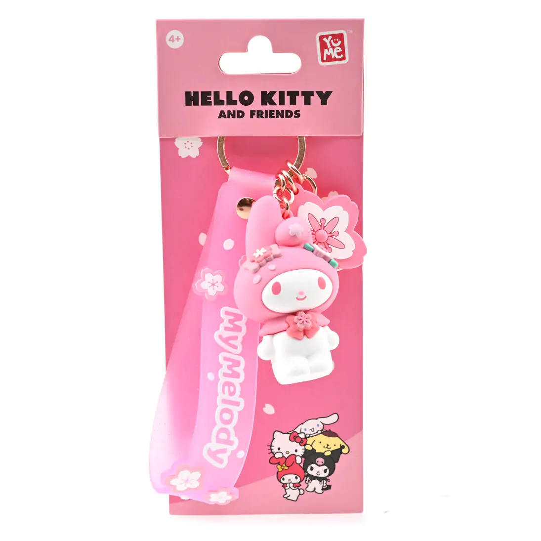 Hello Kitty and Friends Sanrio Sakura My Melody klíčenka fotografii produktu