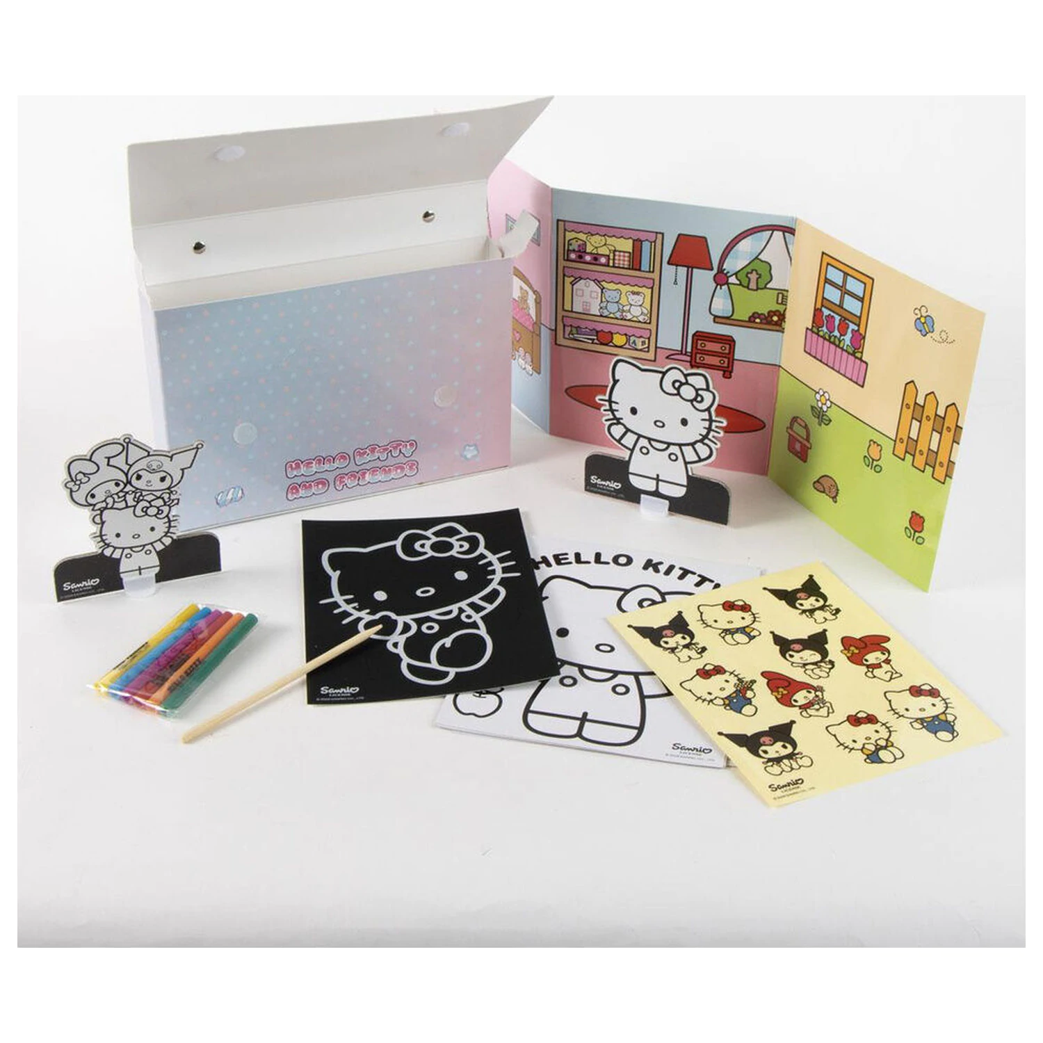 Hello Kitty and Friends taška na vybarvování sada fotografii produktu