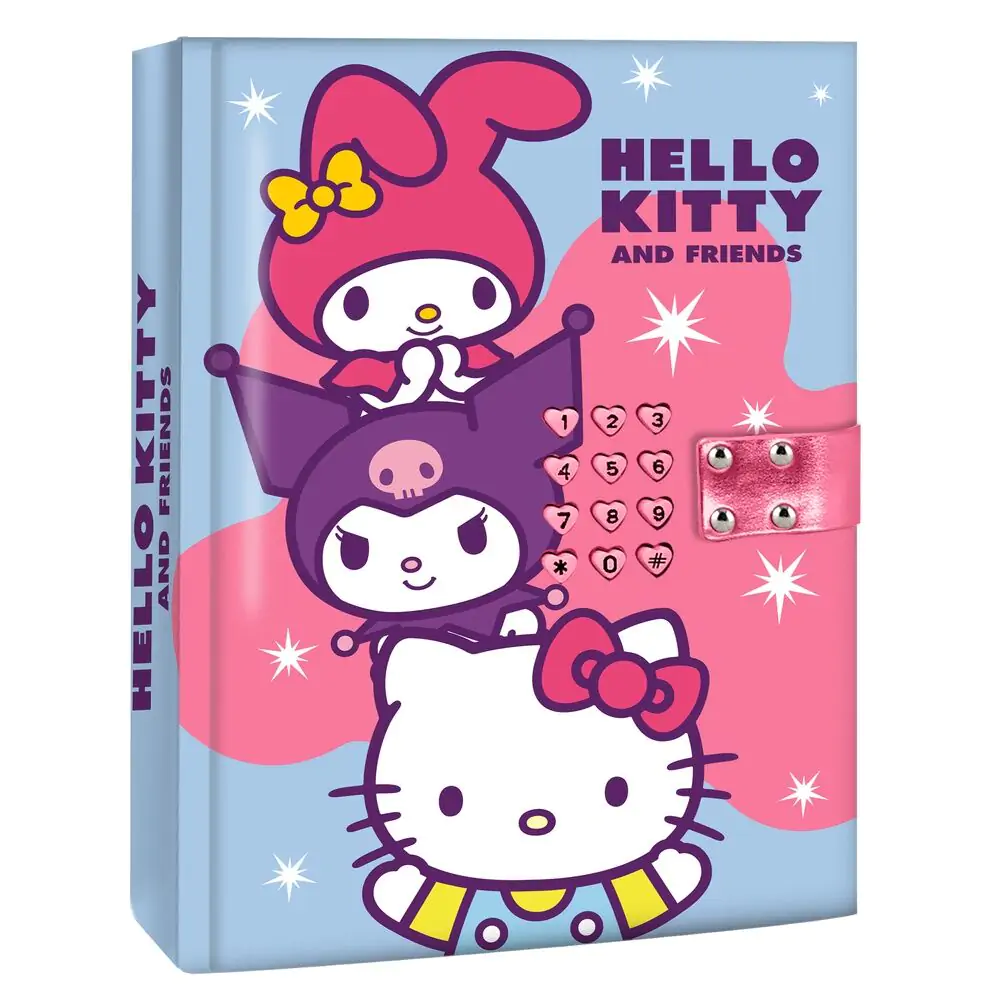 Hello Kitty and Friends Tajný elektronický diář se zvuky fotografii produktu