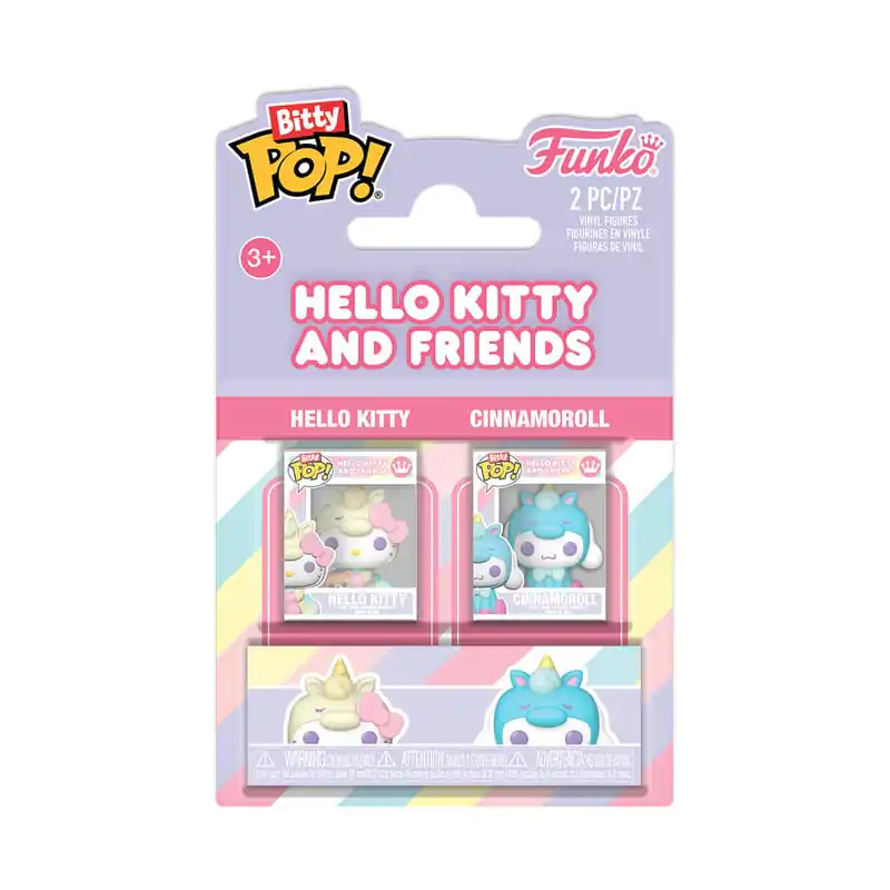 Hello Kitty Bitty Funko POP! Vinylová figurka 2-balení HK & Cinnamonroll fotografii produktu