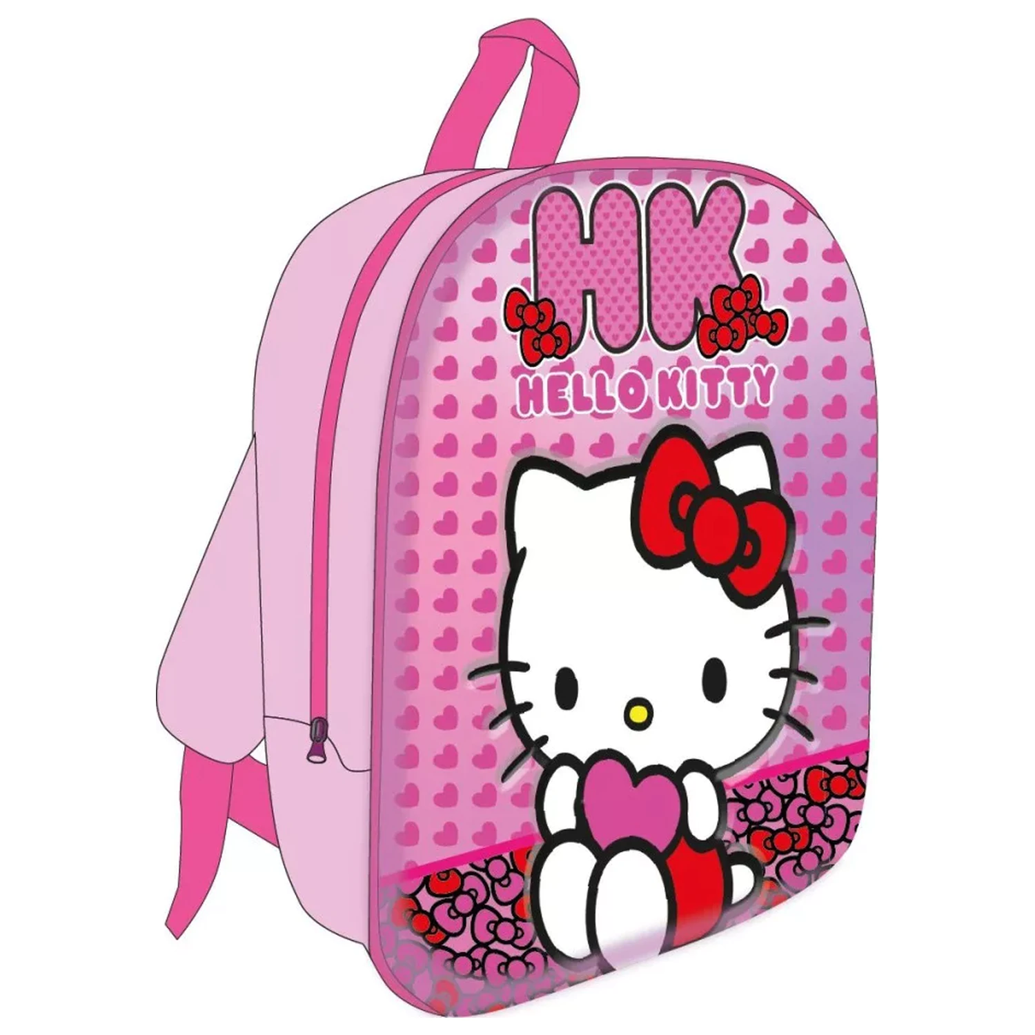 Hello Kitty Bows 3D batoh, taška 30 cm fotografii produktu