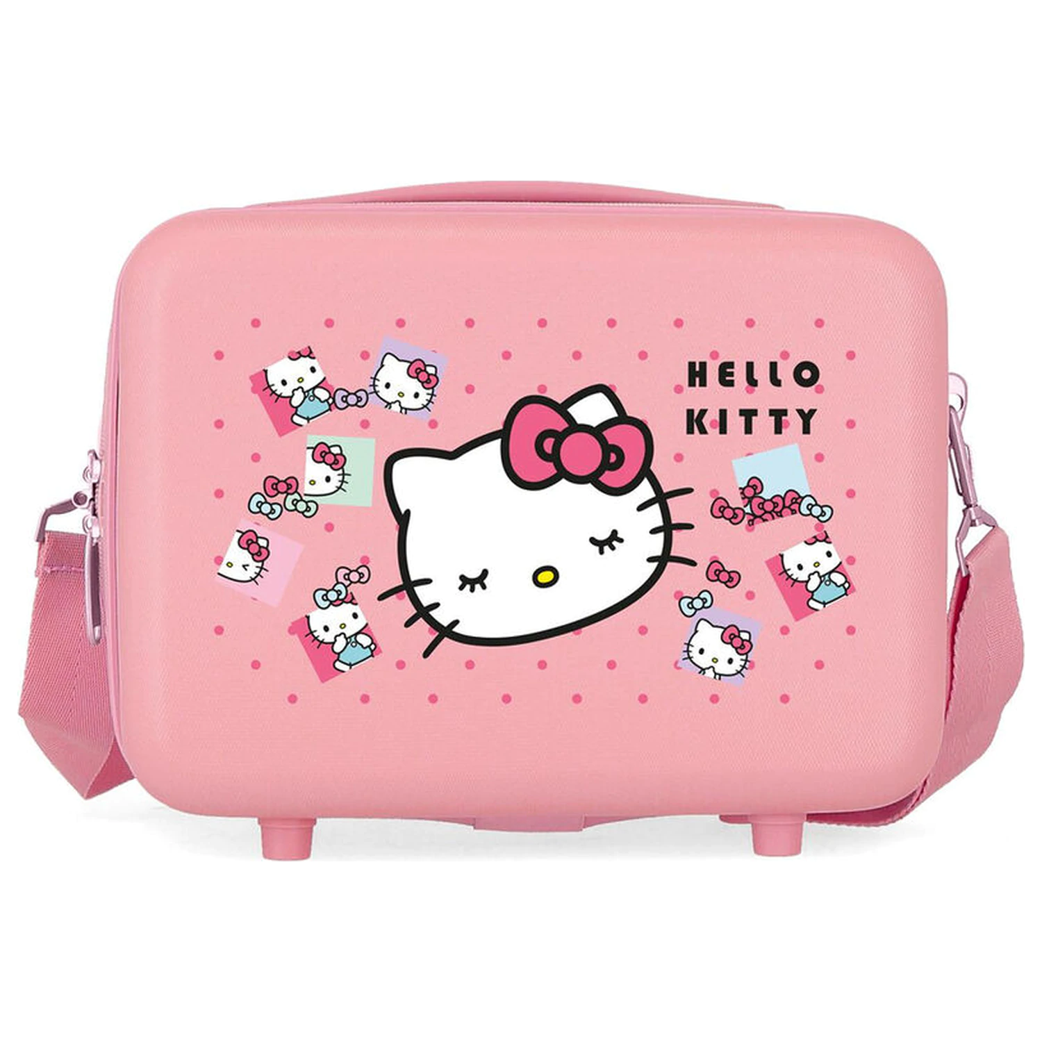 Hello Kitty Bows ABS adaptabilní kosmetický kufřík 29cm fotografii produktu