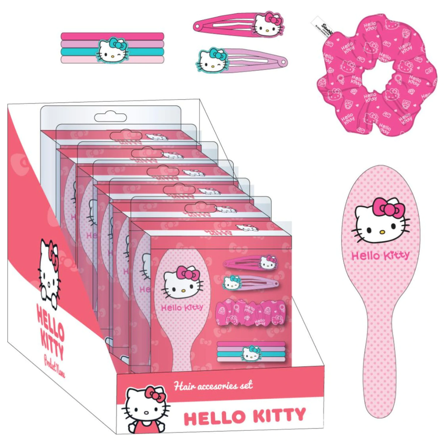 Sada vlasových doplňků Hello Kitty Bows fotografii produktu