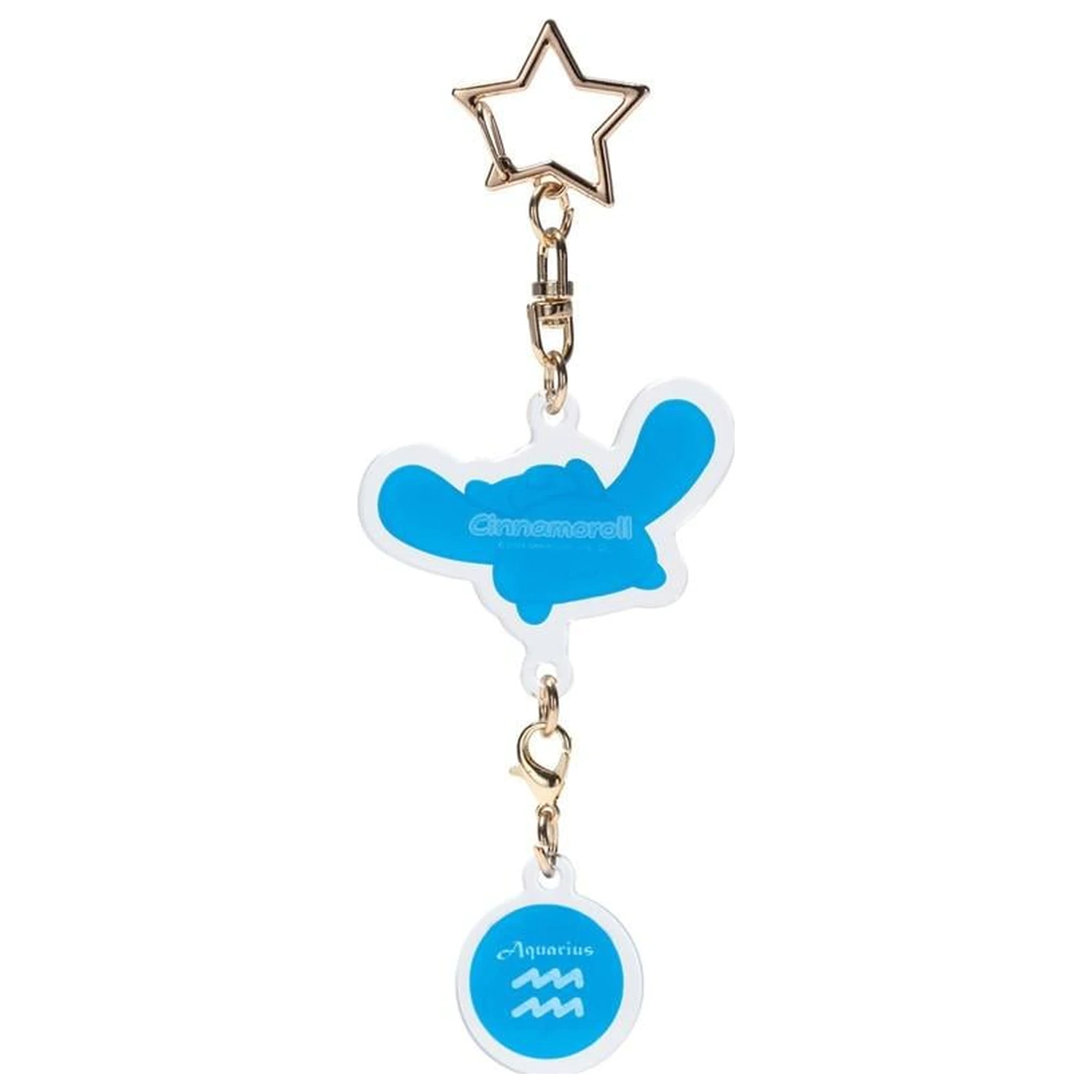Hello Kitty Cinnamoroll Aquarius Astrologický Symbol Přívěsek na klíče fotografii produktu