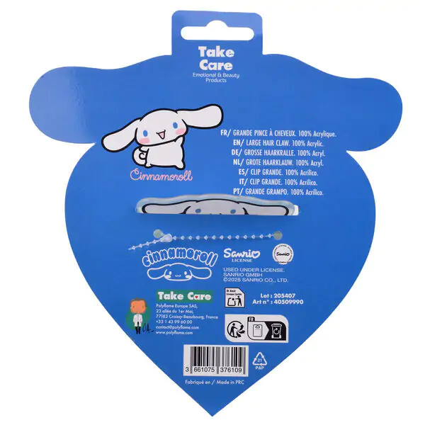 Hello Kitty Cinnamoroll prémiová sponka do vlasů fotografii produktu