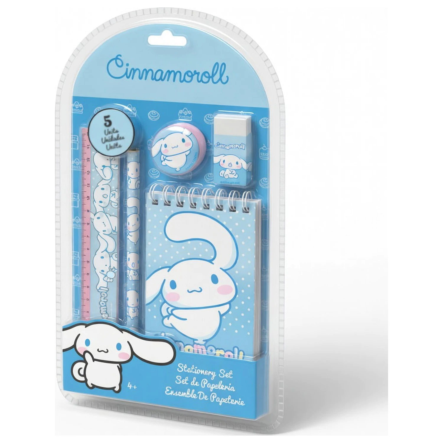 Hello Kitty Cinnamoroll 5dílná sada psacích potřeb fotografii produktu