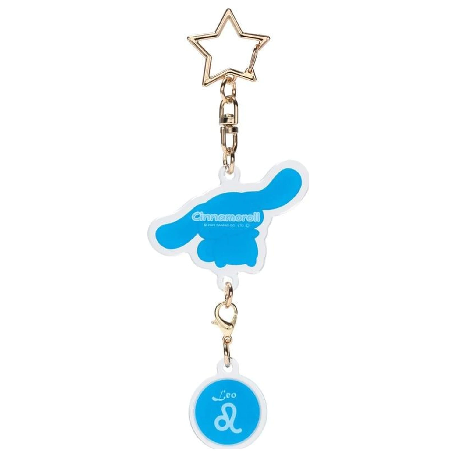 Hello Kitty Cinnamoroll Lev Astrologický Symbol klíčenka fotografii produktu