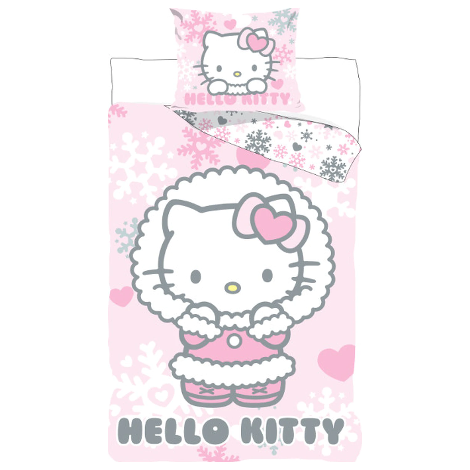 Hello Kitty Pohodlný zimní povlak na přikrývku fotografii produktu