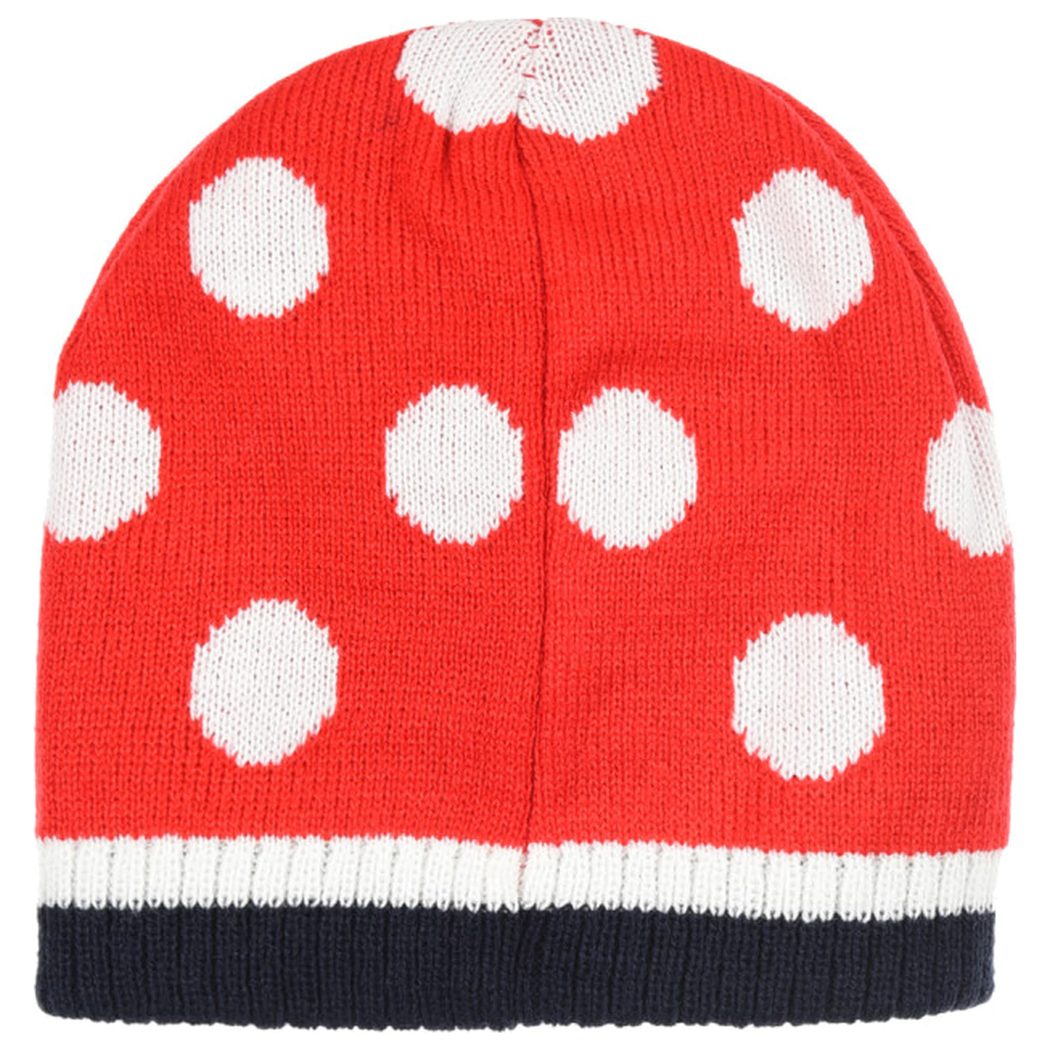 Hello Kitty Cute Dots červená dětská čepice a rukavice set 54 cm fotografii produktu