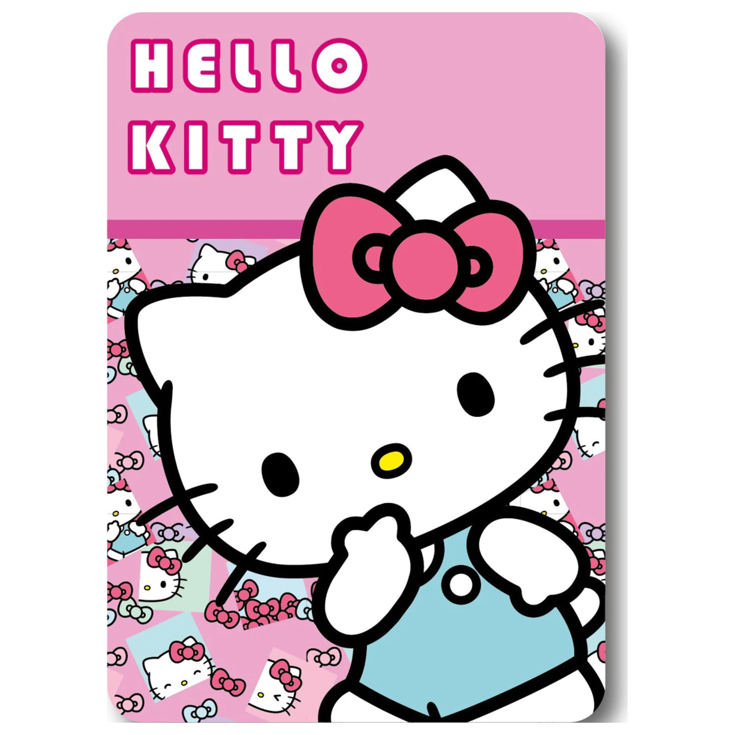 Hello Kitty Cutie flísová deka 100x140cm fotografii produktu