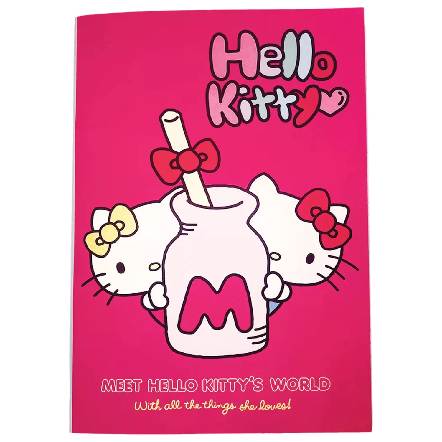 Hello Kitty Dvojitý B/5 Linkovaný Zápisník 40 Stran fotografii produktu