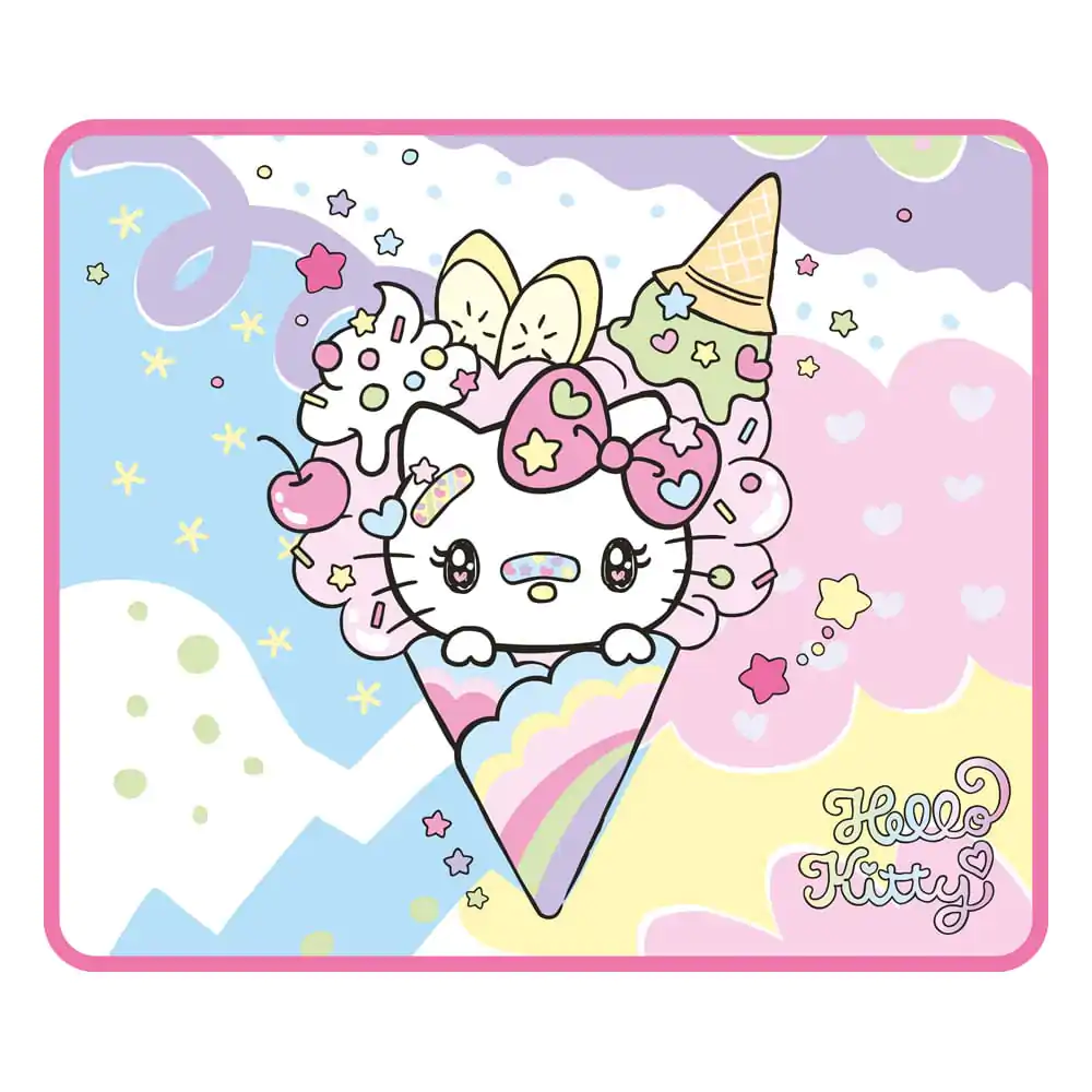 Hello Kitty podložka pod myš Ice Cream 27 x 32 cm fotografii produktu