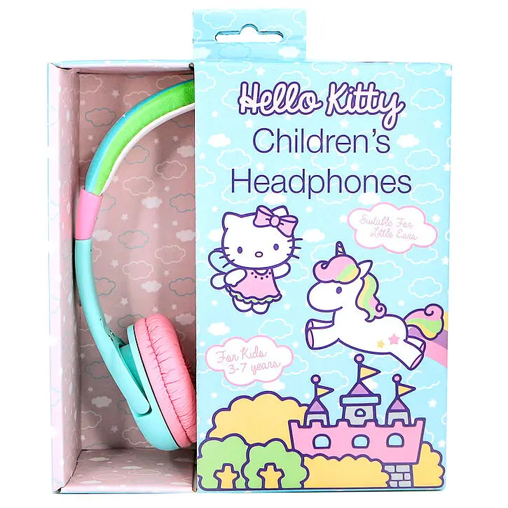 Hello Kitty Unicorn dětská sluchátka fotografii produktu