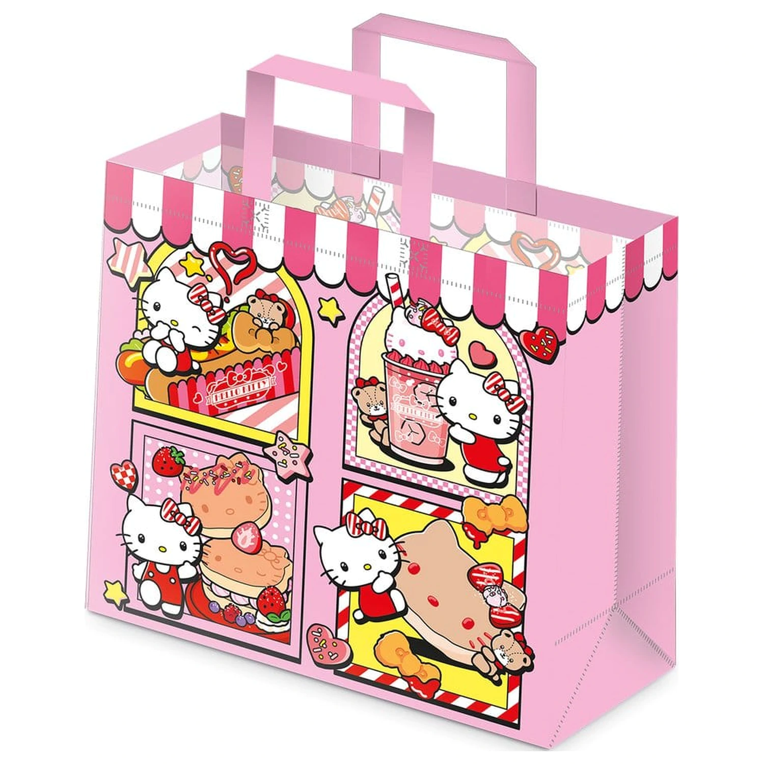 Hello Kitty Základní látková taška fotografii produktu