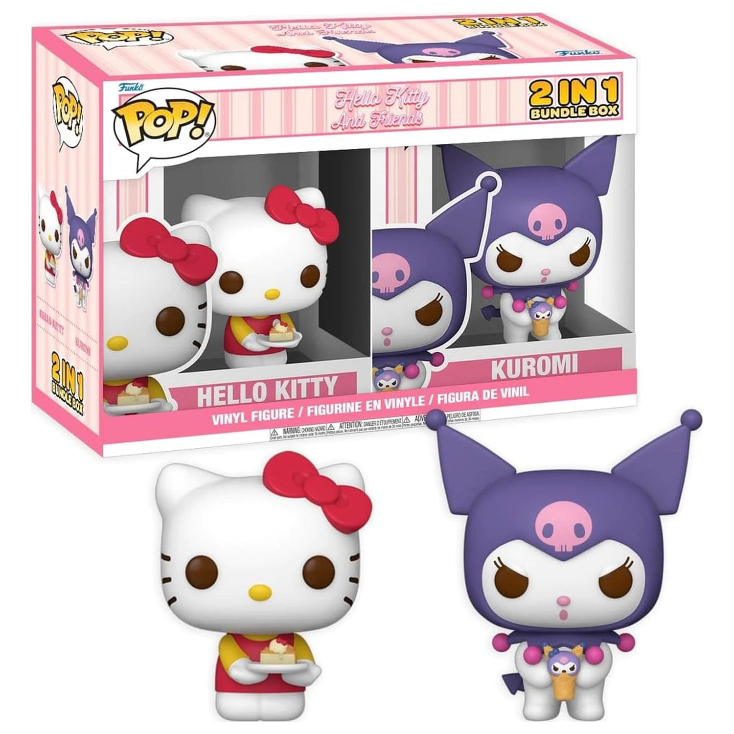Funko Pop Hello Kitty Exclusive Krabice Hello Kitty & Kuromi fotografii produktu