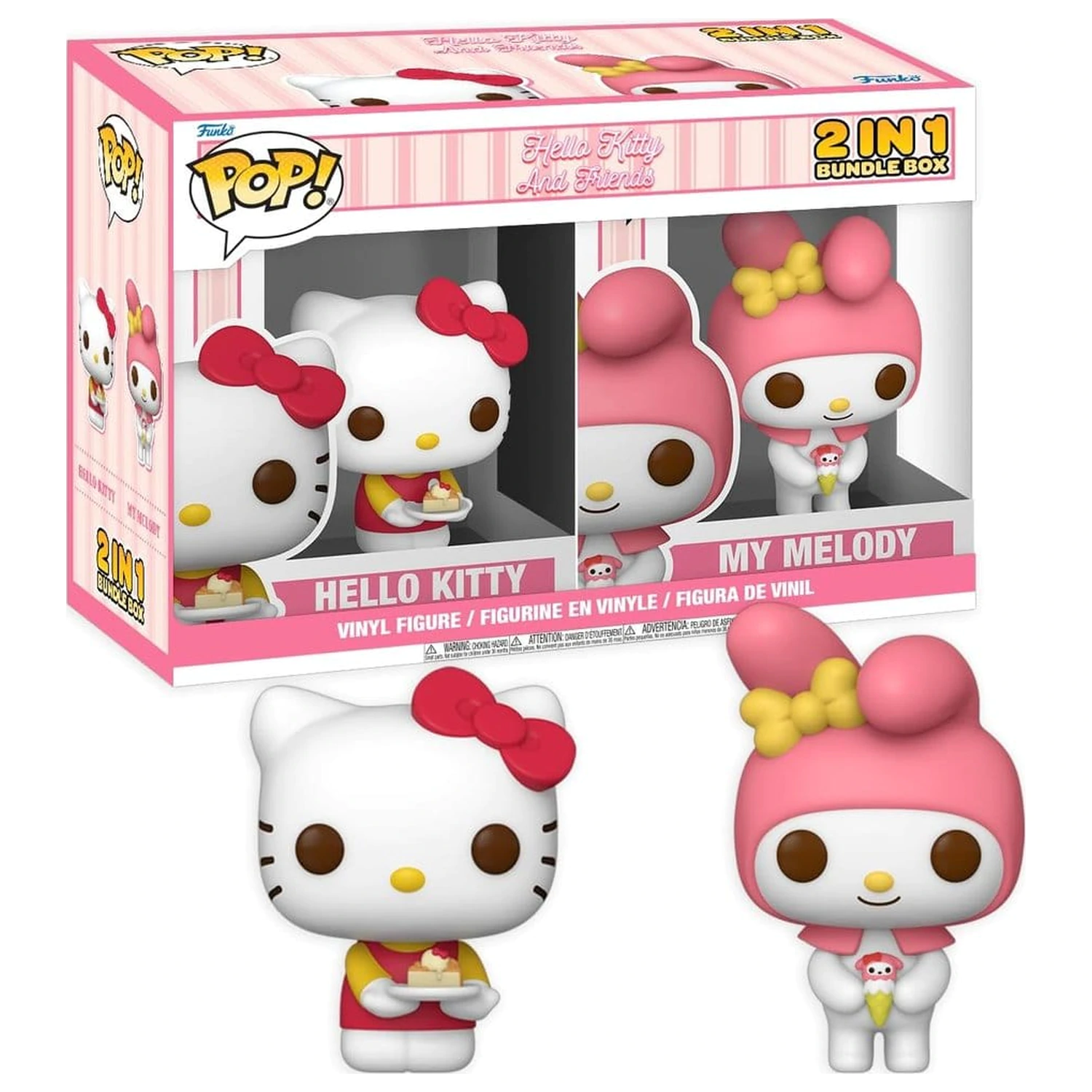 Funko POP Hello Kitty exkluzivní krabice Hello Kitty & My Melody fotografii produktu