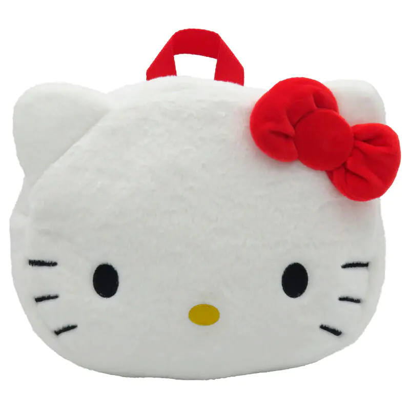 Plyšový batoh s obličejem Hello Kitty 24 cm fotografii produktu