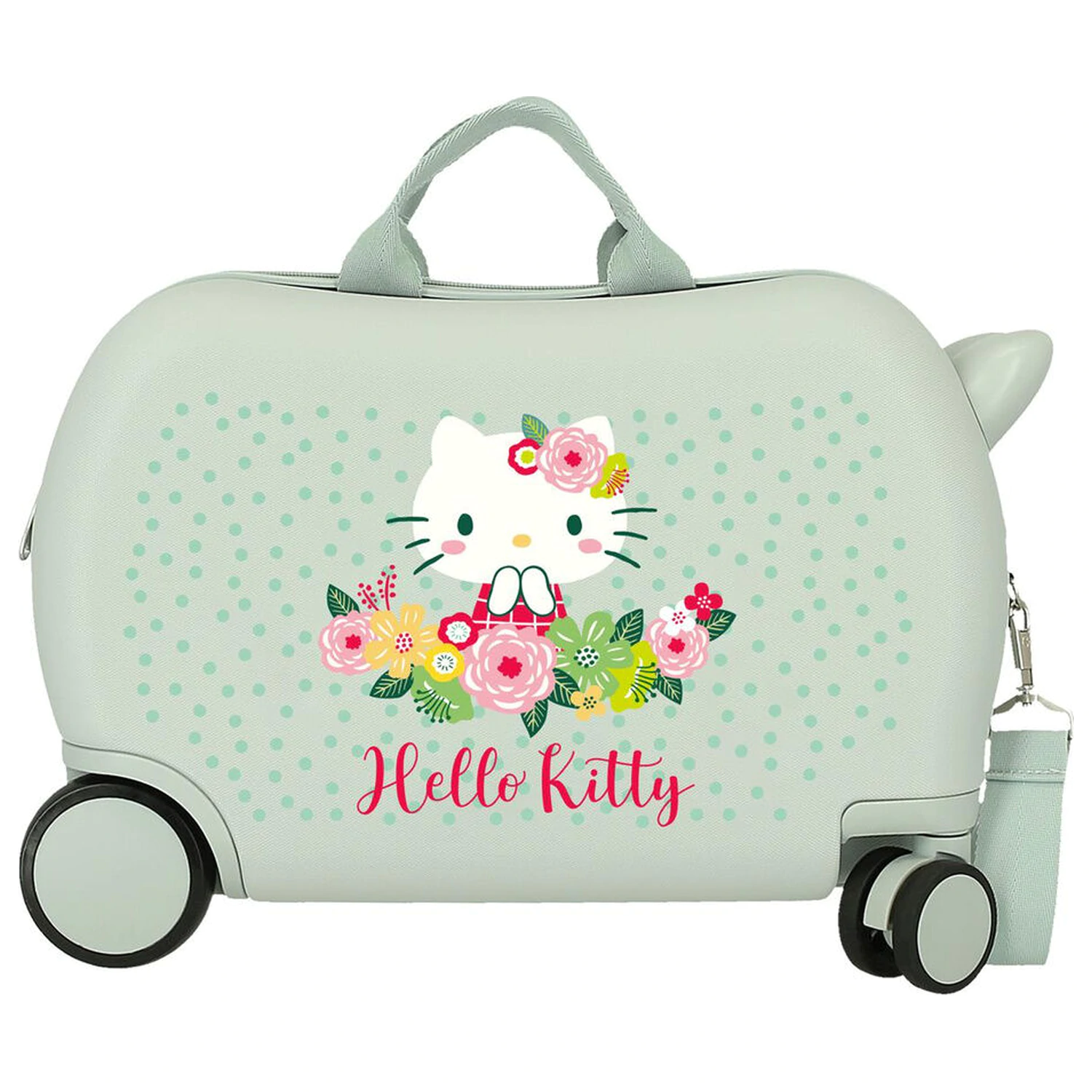 Hello Kitty Floral ABS cestovní kufr na kolečkách 45cm fotografii produktu