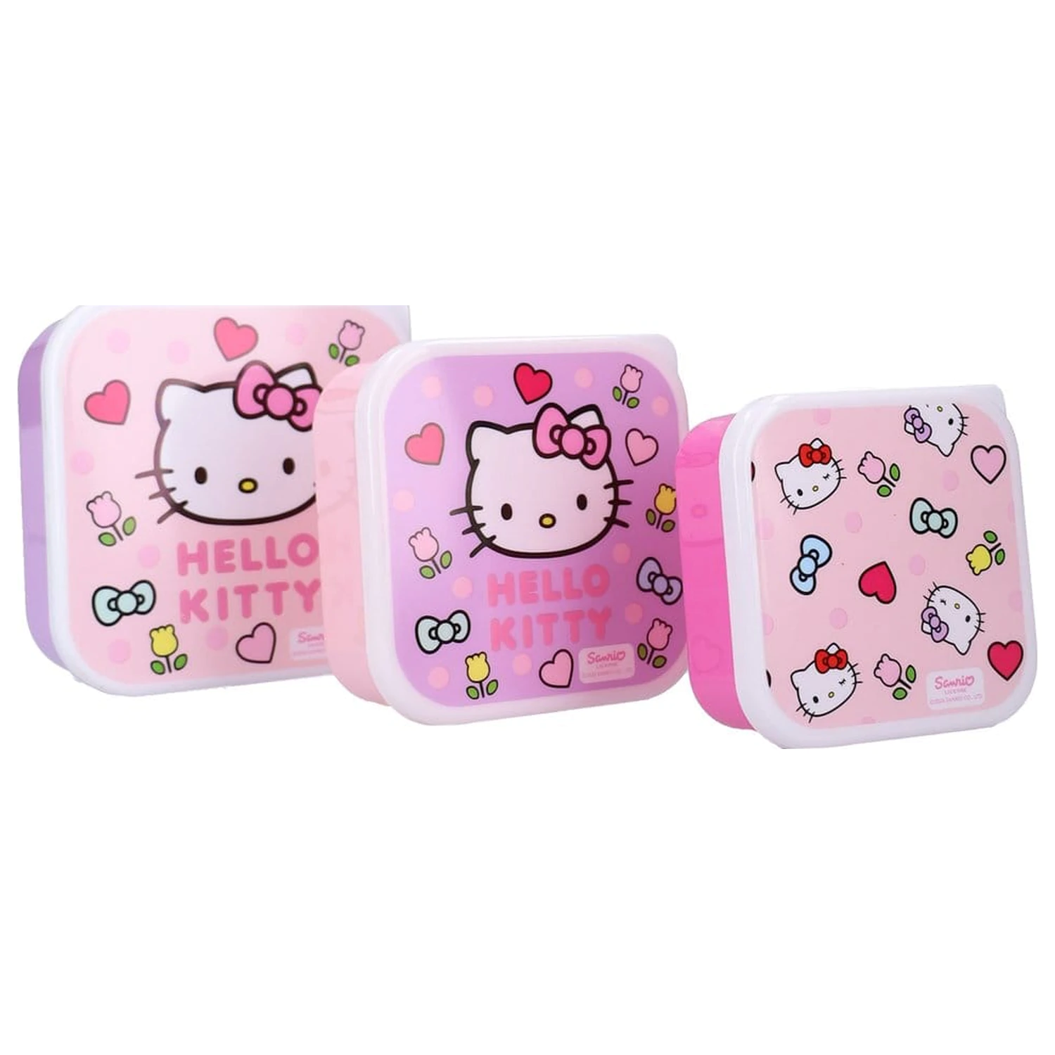Hello Kitty Snackbox Set Fresh Bites 12 cm fotografii produktu