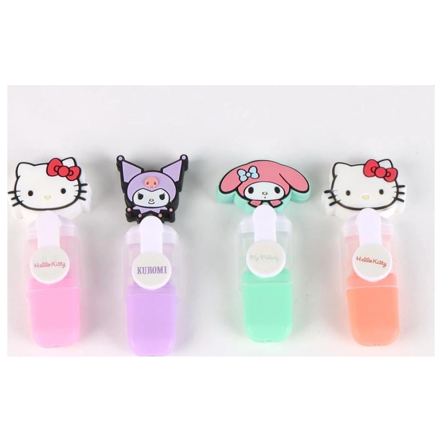 Hello Kitty & Friends Balení 4 mini zvýrazňovačů Head fotografii produktu