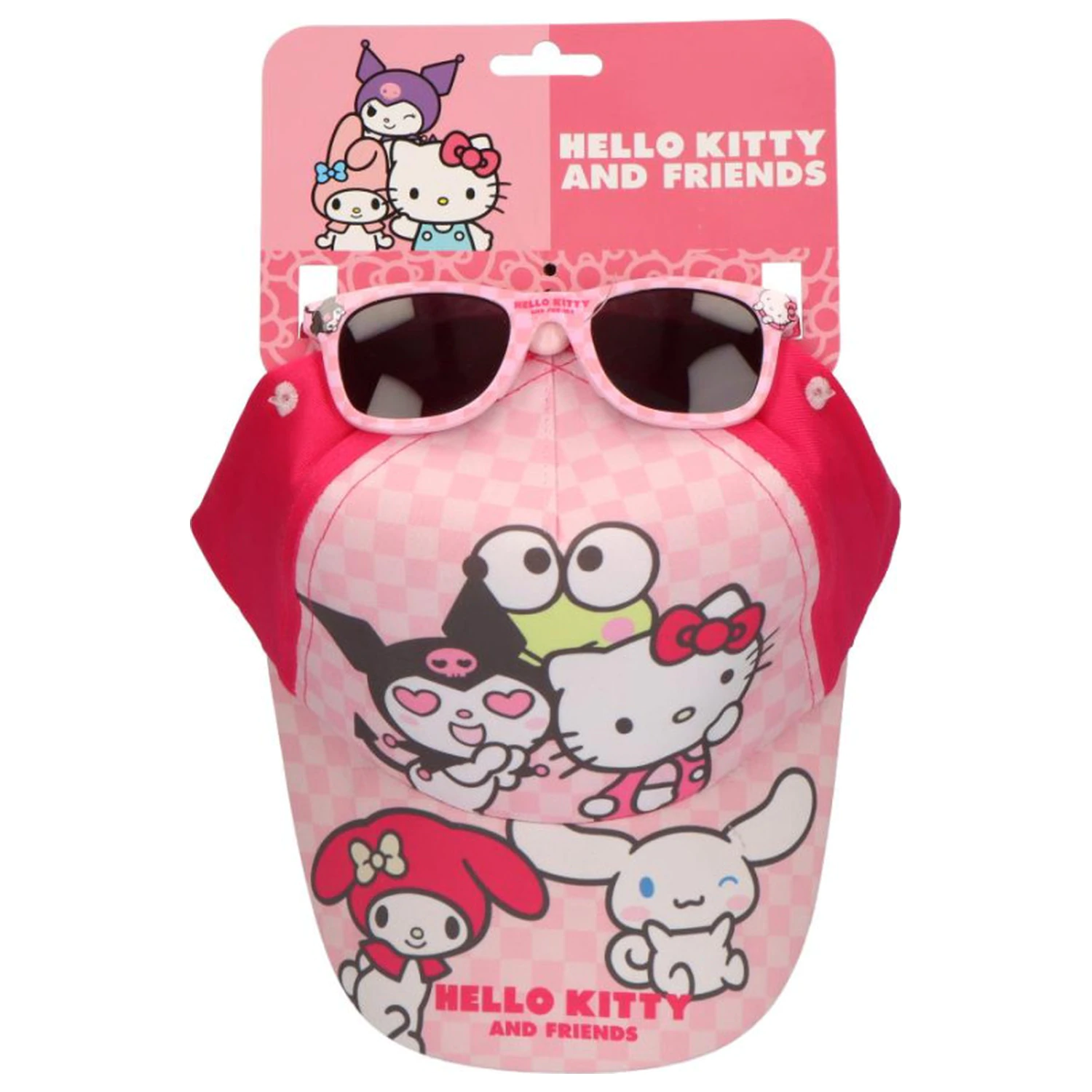 Hello Kitty and Friends Sada slunečních brýlí a baseballové čepice fotografii produktu