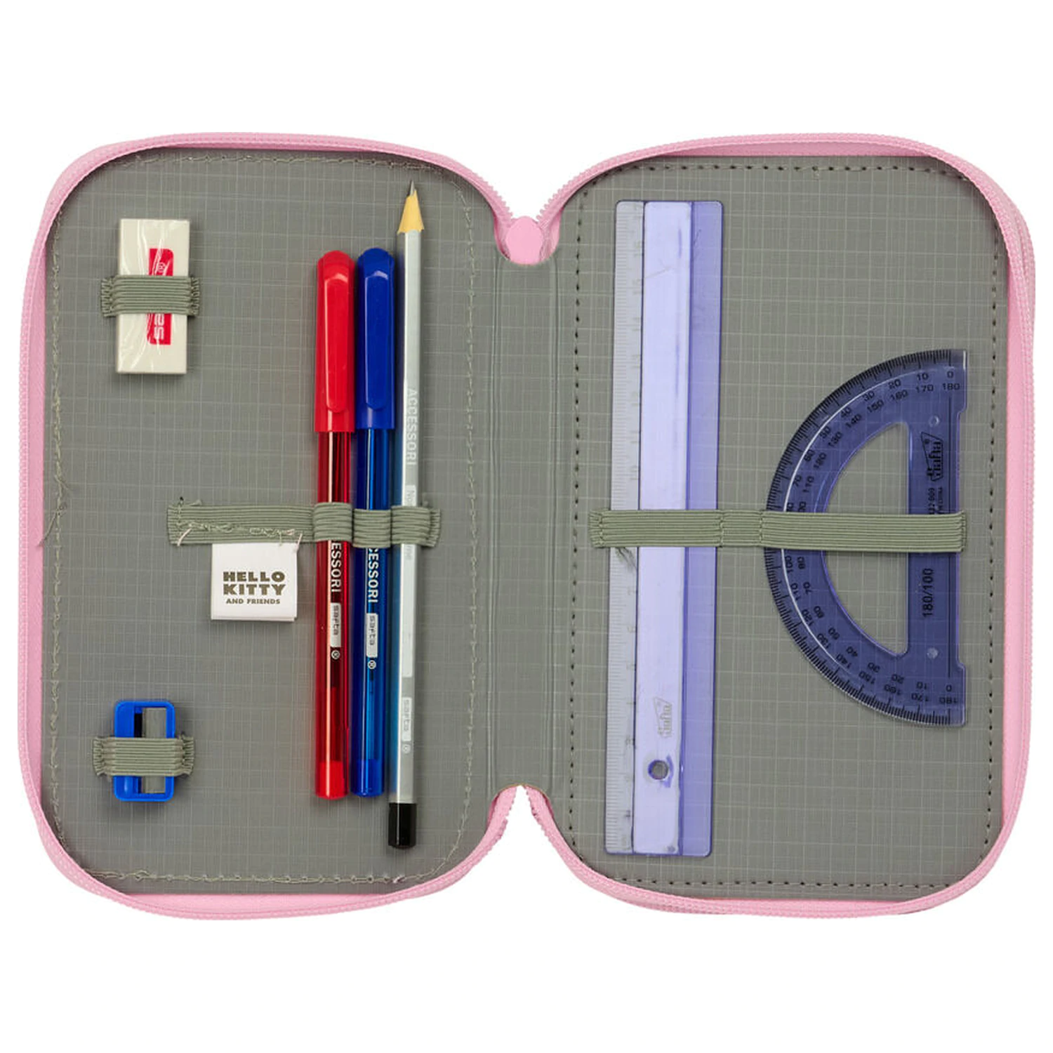 Hello Kitty & Friends trojitý penál 37 ks fotografii produktu