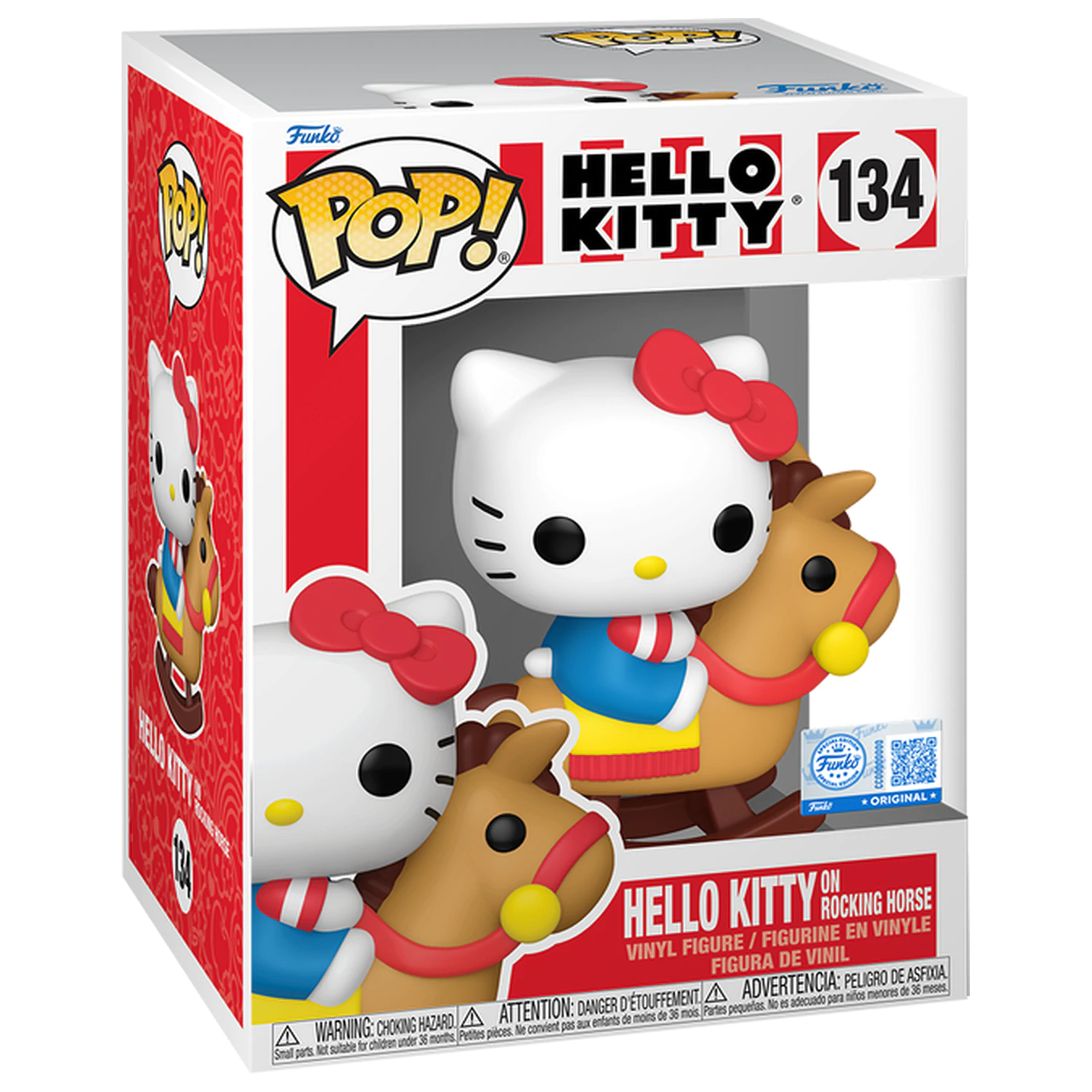 Hello Kitty Funko POP! Prémiová Hello Kitty na houpacím koni fotografii produktu