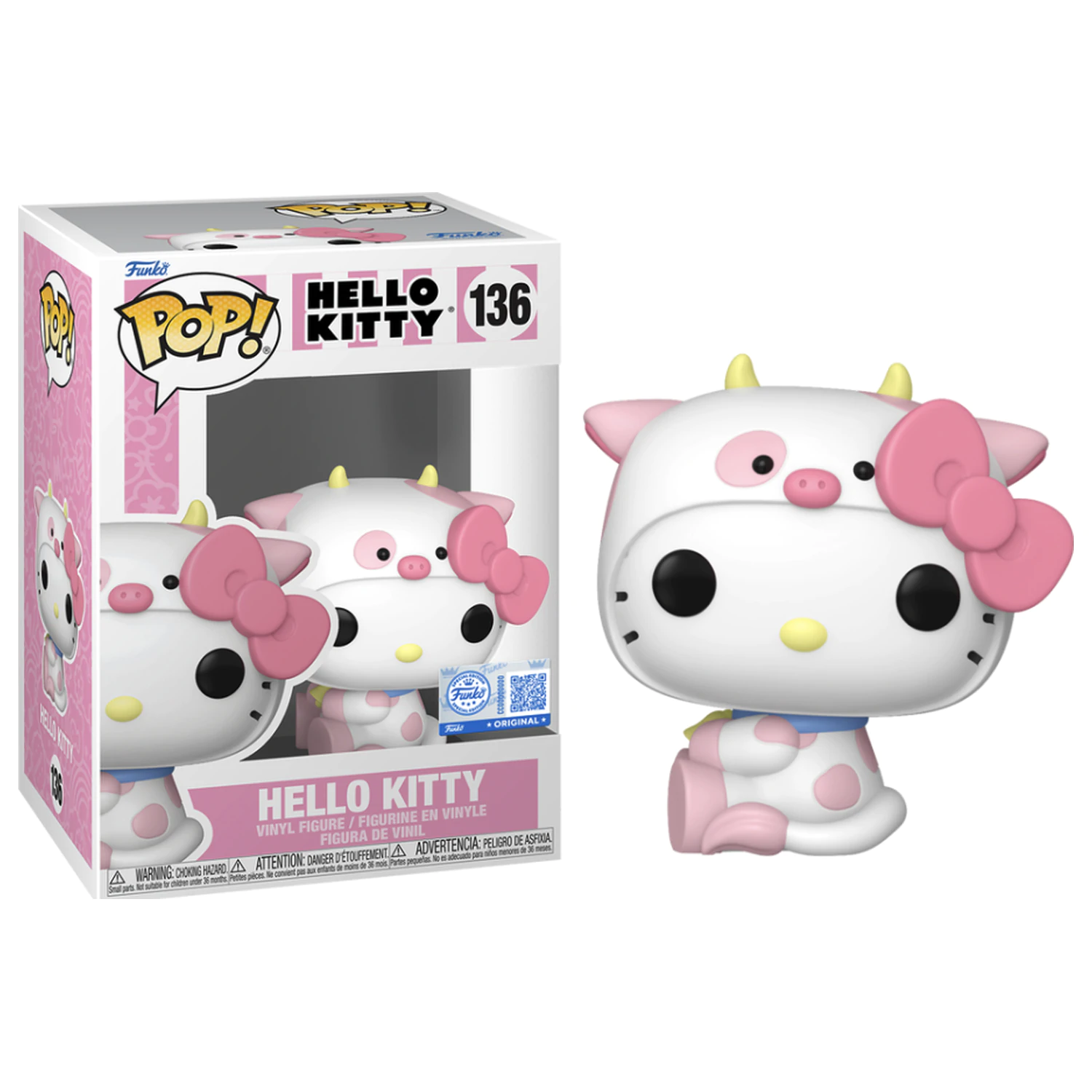 Hello Kitty Funko Pop! Sanrio Hello Kitty v kostýmu krávy fotografii produktu