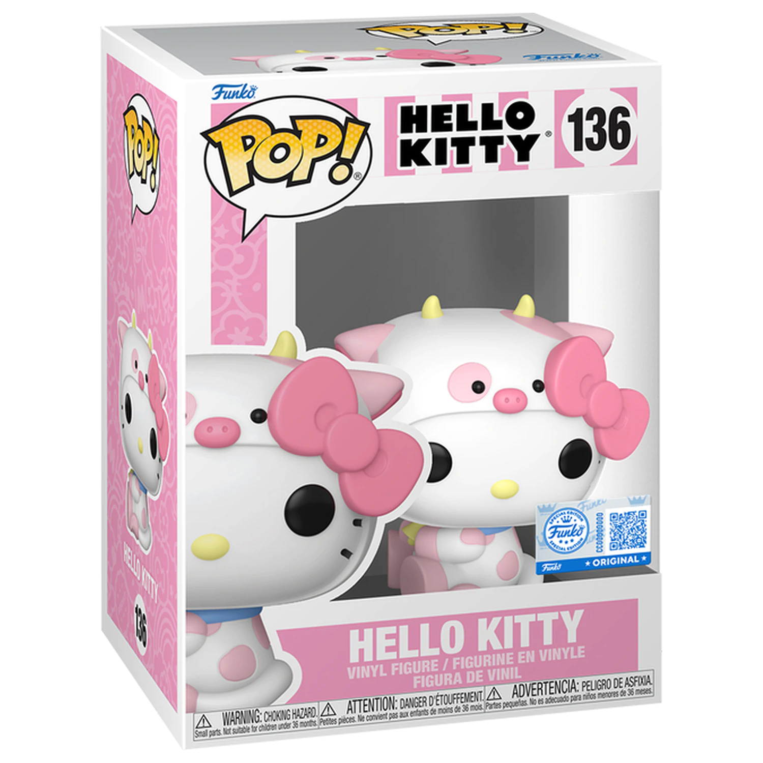 Hello Kitty Funko Pop! Sanrio Hello Kitty v kostýmu krávy fotografii produktu