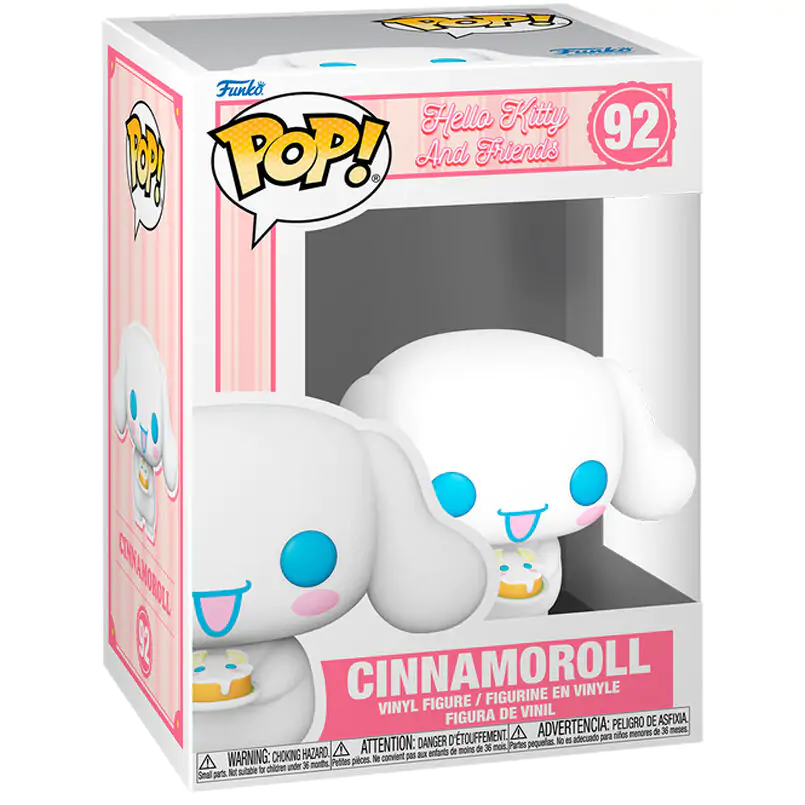 Hello Kitty Funko POP! Sanrio vinylová figurka Cinnamaroll s dezertem 9 cm fotografii produktu