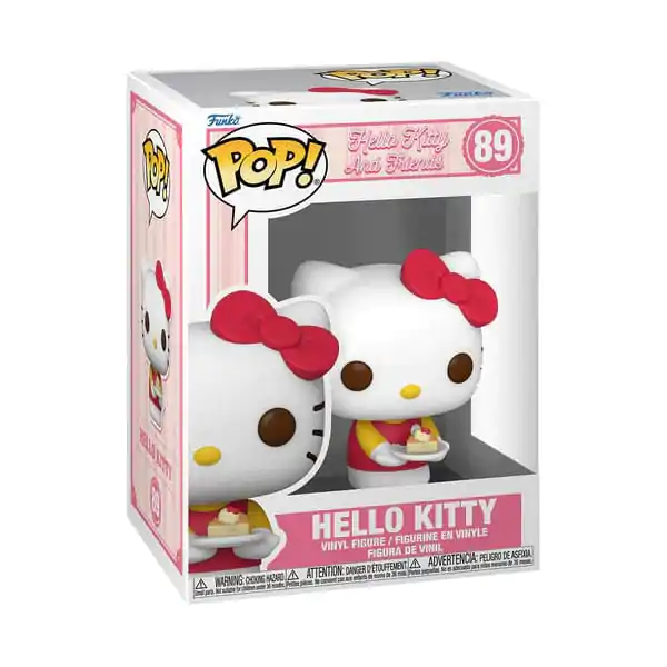 Hello Kitty Funko POP! Sanrio vinylová figurka Hello Kitty s dezertem 9 cm fotografii produktu