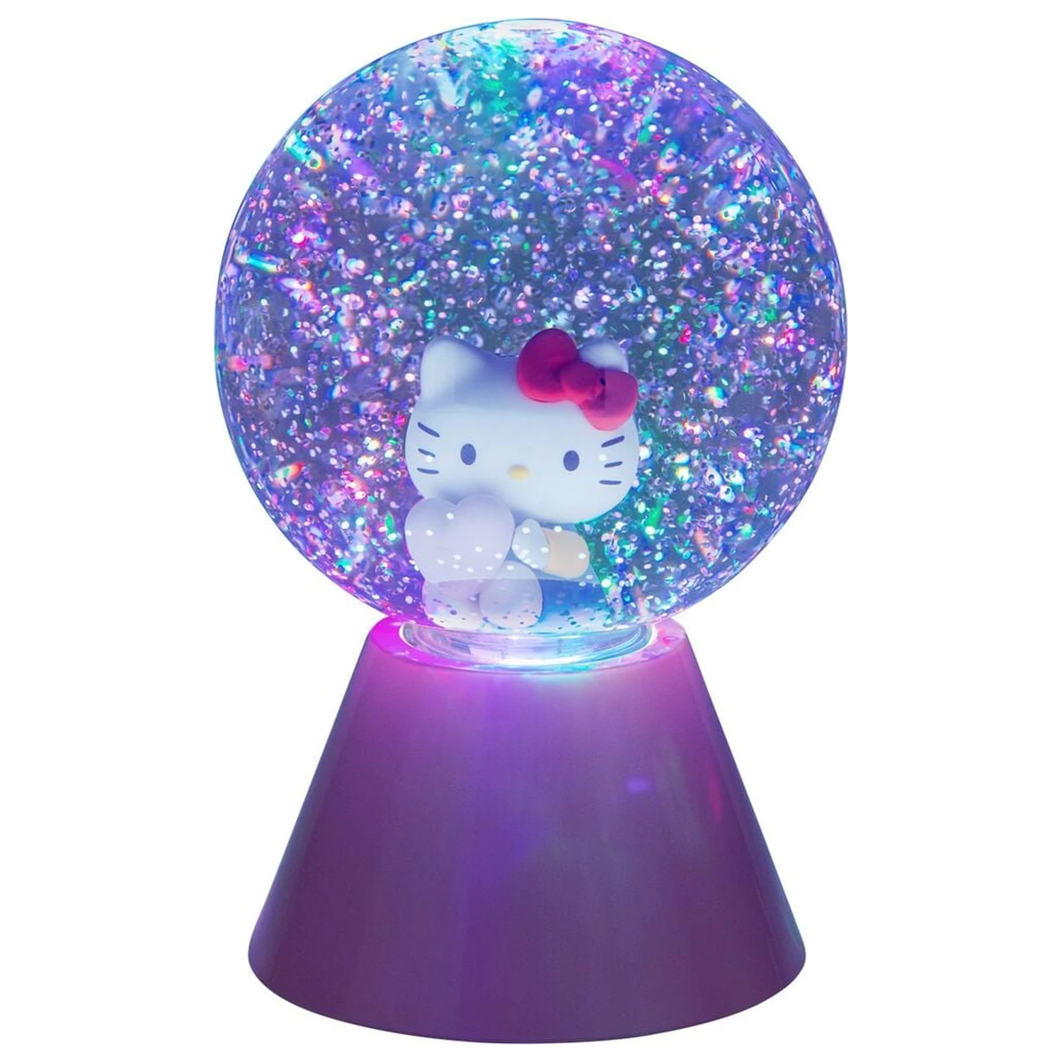 Hello Kitty Třpytivá LED Lampa fotografii produktu