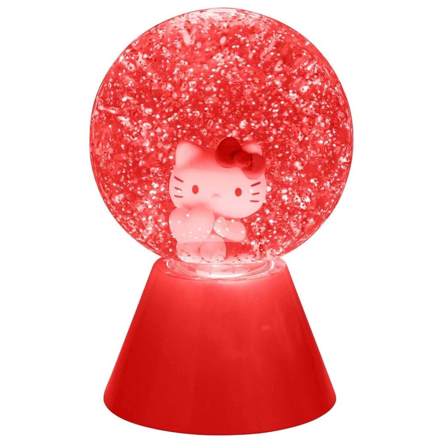 Hello Kitty Třpytivá LED Lampa fotografii produktu