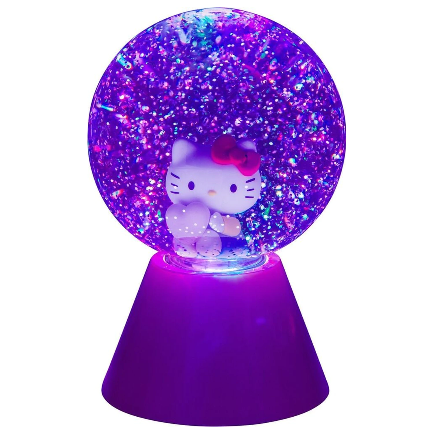 Hello Kitty Třpytivá LED Lampa fotografii produktu