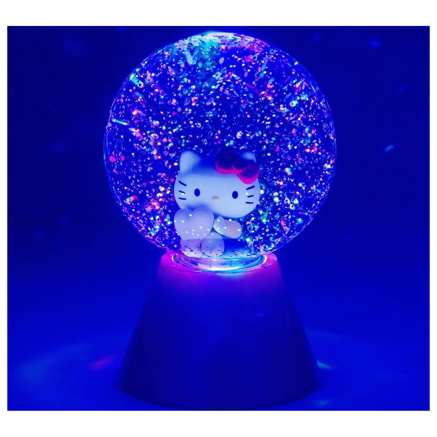 Hello Kitty Třpytivá LED Lampa fotografii produktu